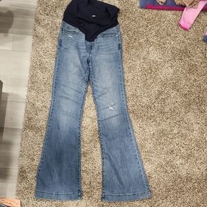 Pinkblush Light Blue Flare Jeans